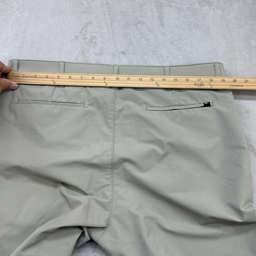 Banana Republic Performance Pants Mens 38x34 Olive Khaki Tech Chinos 1557516